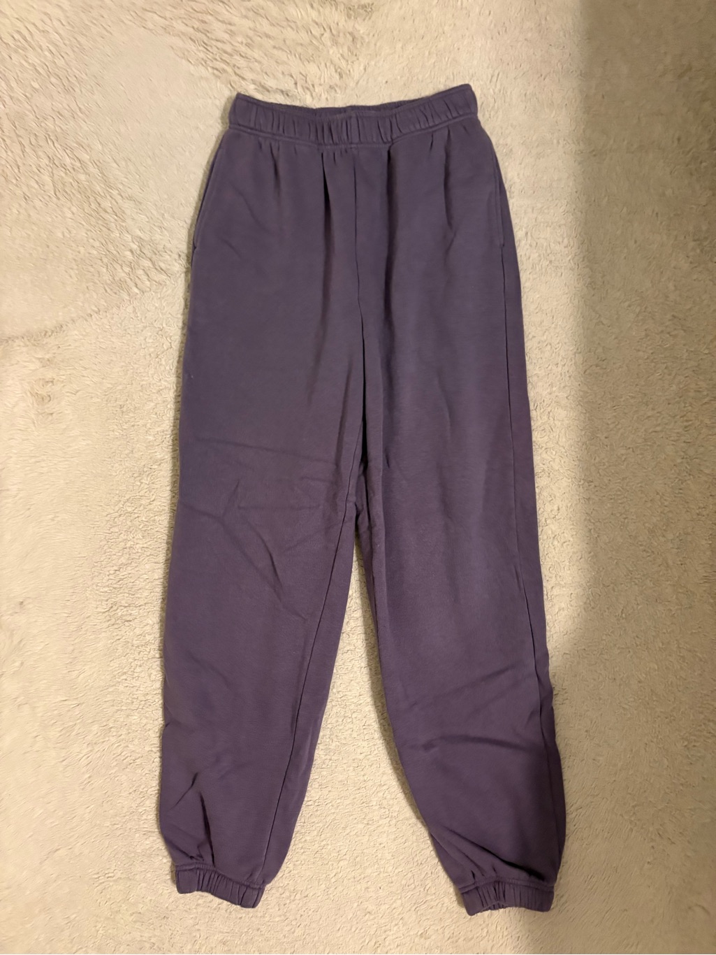 No Boundaries Purple Jogger Sweatpants